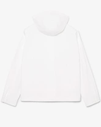 Jacke Runway aus Popeline mit Kapuze