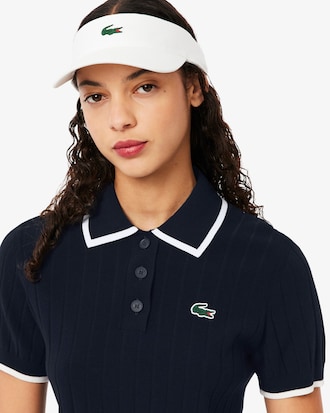 Golf-Pullover mit Polokragen und kurzen Ärmeln