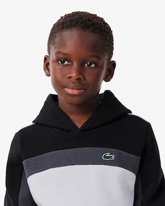 Sportliches Sweatshirt aus Fleece mit Print