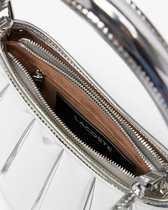 Kleine Tasche Lenglen Runway aus spiegelndem Leder