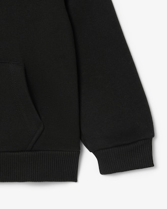 Hoodie aus Fleece mit Reißverschluss