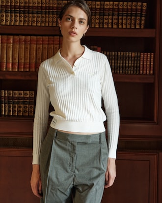 Regular Fit-Polohemd Lacoste x Lamarel aus Rippstrick
