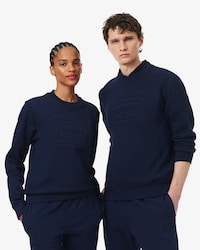 Tiefgepr&auml;gtes Sweatshirt aus Fleece