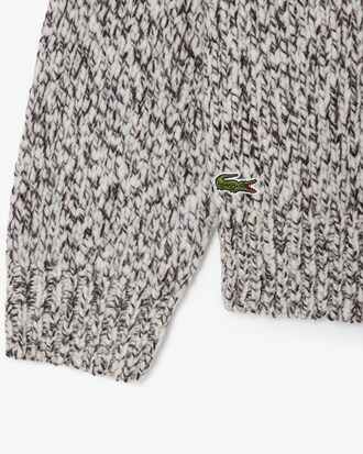 Cardigan aus mercerisierter Wolle