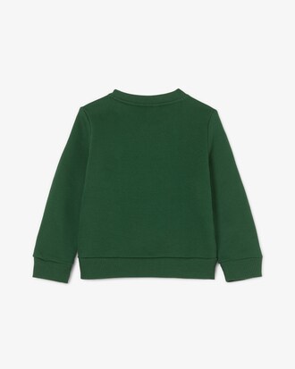 Sweatshirt aus Fleece mit Print