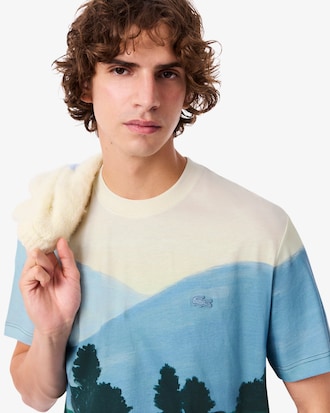 T-Shirt aus Jersey mit Print