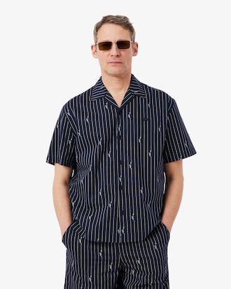 Relaxed Fit-Hemd aus Twill mit Print