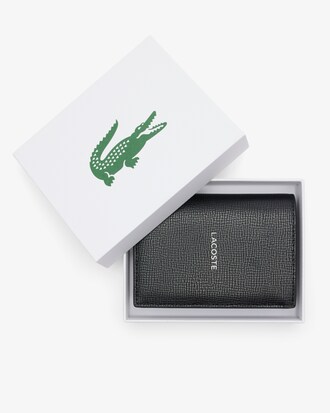 Vertikale Brieftasche Ossian aus Leder