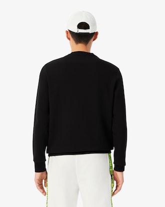 Tennis-Sweatshirt mit Branding-Streifen