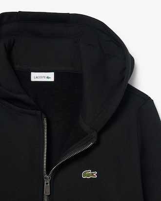 Unisex-Sweatshirt aus Fleece mit Rei&szlig;verschluss