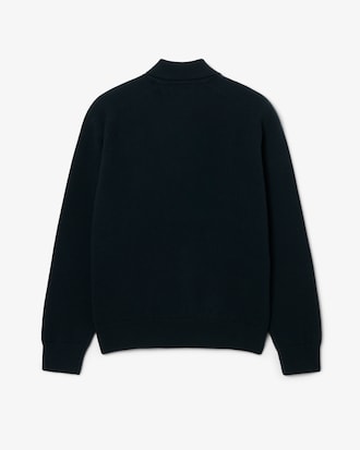 Pullover Runway aus Filzwolle mit Polokragen