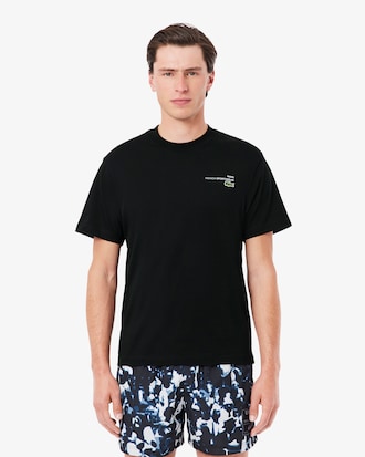 T-Shirt aus Jersey mit Druck