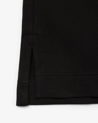 Oversized-Sweatshirt-Kleid aus Fleece