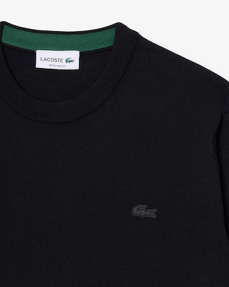 Pullover aus Merinowolle mit Rundhalsausschnitt