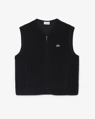 Weste aus Sherpa-Fleece