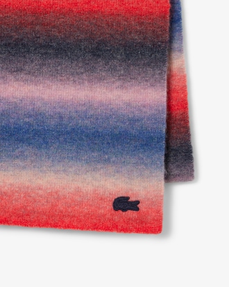 Schal mit Ombré-Effekt aus Wollmischgewebe