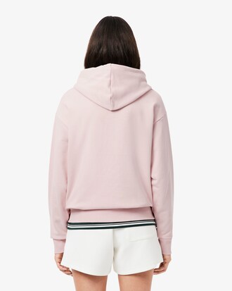 Übergroßer Hoodie aus Fleece