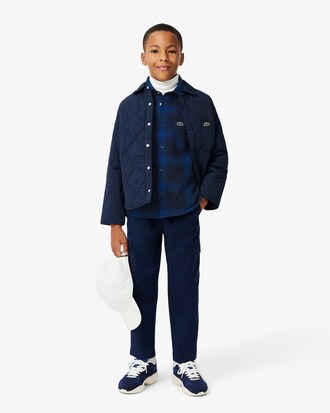 Kariertes Overshirt aus Flanell