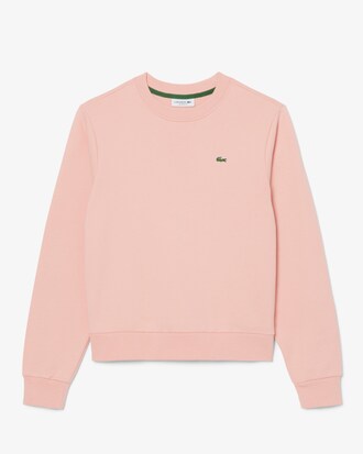 Relaxed Fit-Sweatshirt aus Fleece mit Rundhalsausschnitt