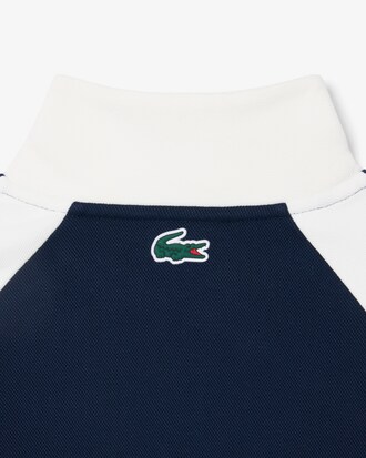 Sweatshirt Tennis Heritage mit Badge und Quarter Zip