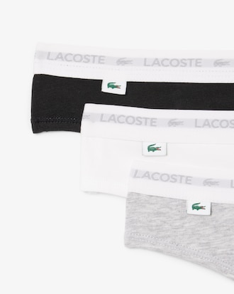 3er-Pack Tangas aus Stretch-Baumwolle