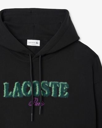 Loose Fit-Hoodie mit Stickerei