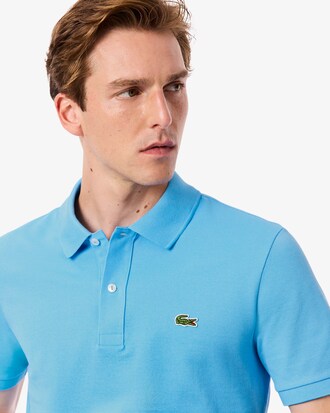 Slim Fit-Polohemd L.12.12 aus Piqu&eacute;