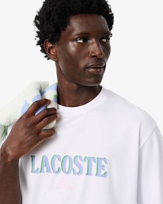 Loose Fit-T-Shirt aus Jersey mit Print