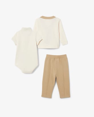 Baby-Geschenkbox aus Piqué