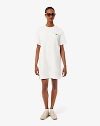 &Uuml;bergro&szlig;es T-Shirt-Kleid aus Baumwolle