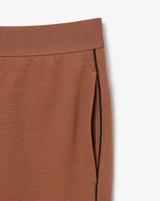Rippstrick-Pyjama-Set aus Baumwolle mit Tiefpr&auml;gung