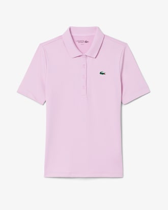 Golf-Polohemd aus Stretchmaterial mit UV-Schutz, Slim Fit