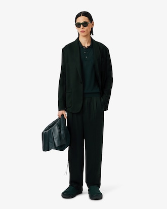Blazer Runway aus Satin mit Schalkragen