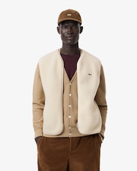 Weste aus Sherpa-Fleece
