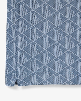Classic Fit-Polohemd mit Monogramm aus Jacquard