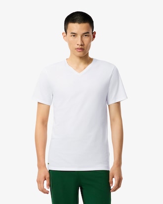 3er-Pack Loungewear-T-Shirts, Slim Fit