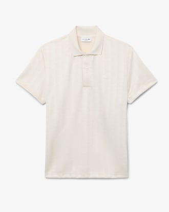 Classic Fit-Polokleid mit Monogramm aus Jacquard