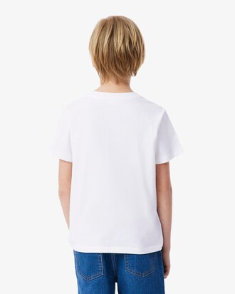 T-Shirt aus Jersey mit Tennis-Print