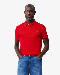 Slim Fit-Polohemd L.12.12 aus Piqu&eacute;