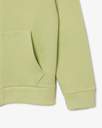 Unisex Hoodie aus Fleece mit Rei&szlig;verschluss