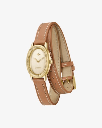 Uhr Lacoste Parisienne mit Lederarmband