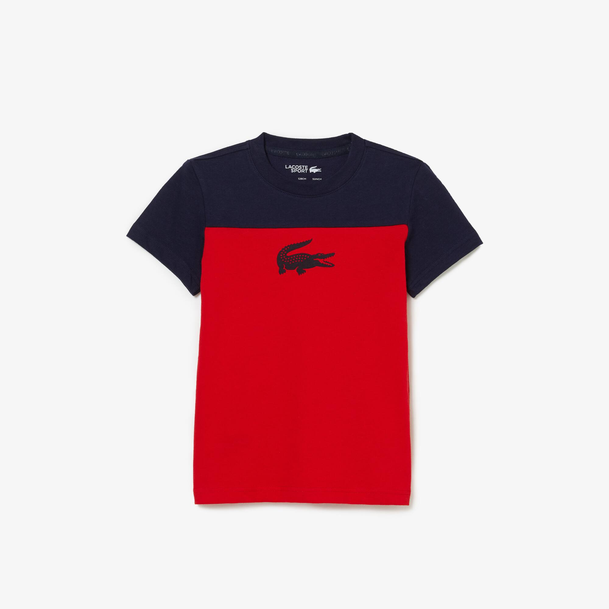 Lacoste Boys' Lacoste SPORT Jersey T-Shirt. 1 Lacoste Boys' Lacoste SPORT Jersey T-Shirt. 1