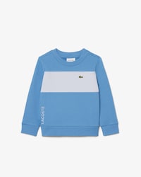 Sweatshirt aus Fleece mit Colorblock-Design