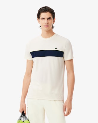 Tennis-T-Shirt mit Print und Ultra-Dry-Technologie