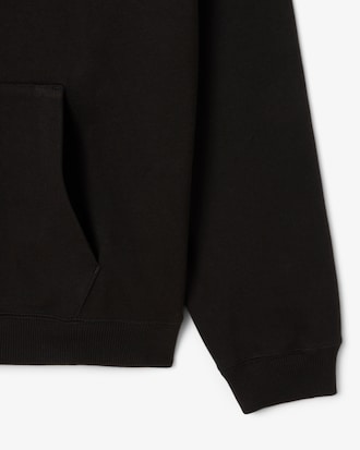 Sweatshirt aus Fleece mit Strass-Krokodil