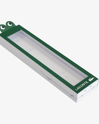 LACOSTE 12.12 Kinderuhr mit pinkfarbenem Silikonband