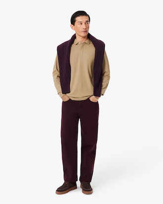 Regular Fit-Polohemd Paris aus Stretch-Piqu&eacute;
