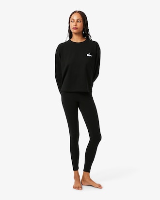 Loungewear-Leggings aus Stretch-Jersey