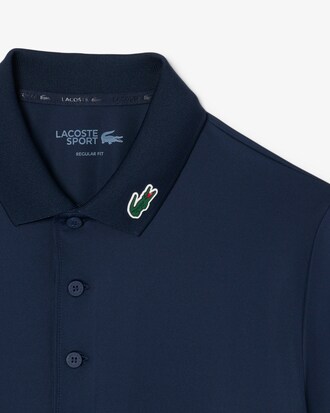 Golf-Polohemd mit UV-Schutz, Regular Fit