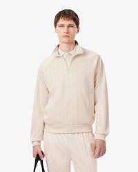 Jacke aus Jacquard mit Rei&szlig;verschluss und Monogramm